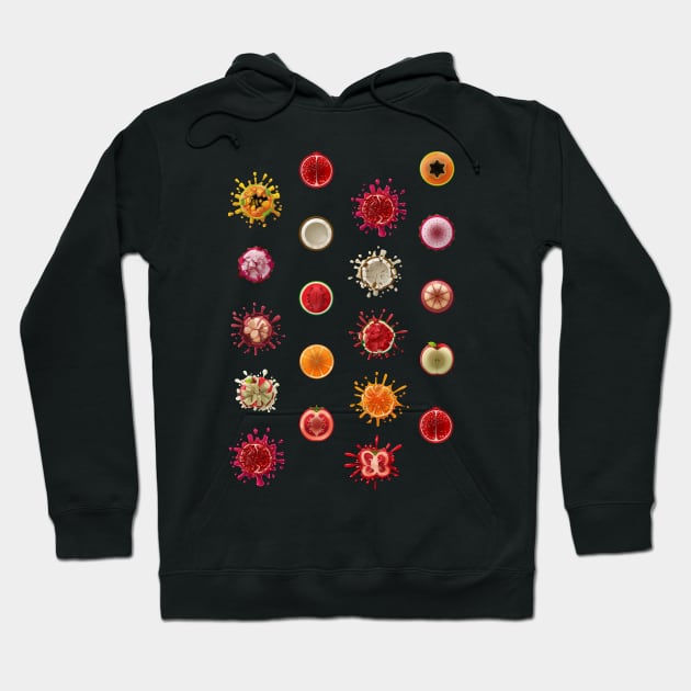 Fruits Hoodie by Rothana